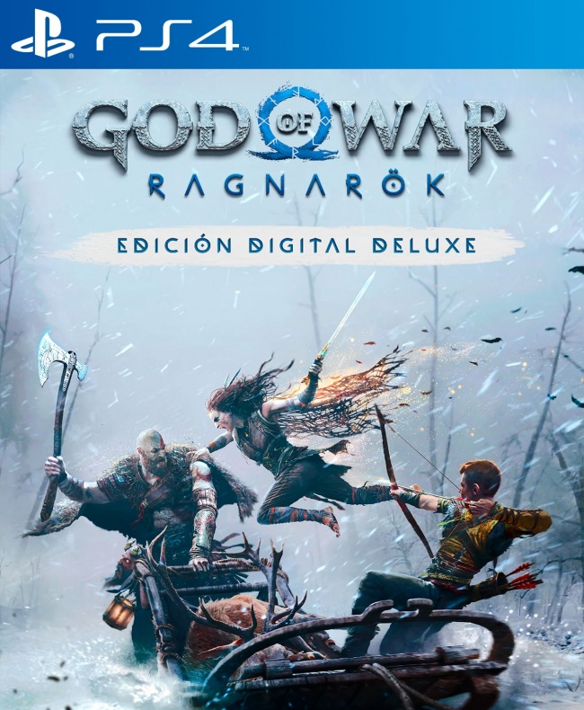 God of War Ragnarok Deluxe Edition PS4, Games Center Europa