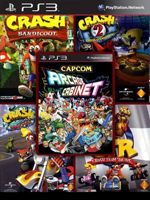 CRASH COLLECTION Mas CAPCOM ARCADE CABINET Pack PS3